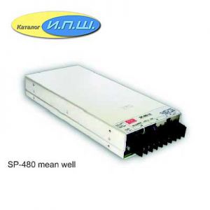 Импульсный блок питания 480W, 15V, 0-35A - SP-480-15 Mean Well