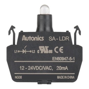 SA-LDR Светодиодный блок, 12-24VAC/DC, цвет светодиода красный, Autonics