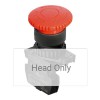 S2ER-E3R Кнопка грибовидная без подсветки, без блока контактов, головка Ø 40 мм, цвет красный, Autonics