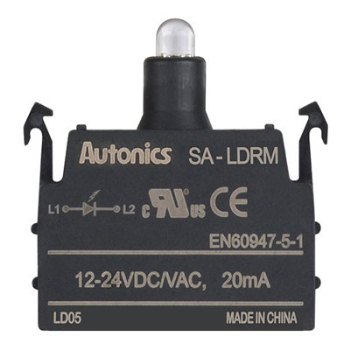 SA-LDRM Светодиодный блок, 12-24VAC/DC, цвет светодиода красный, Autonics