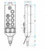 Пост ревизии для лифтов  ПР-03-02 для станции управления ШУЛМ и УЭЛ  от производителя