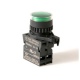 S2PR-P3GAD Кнопка нажатия с подсветкой, NO, 12-30VDC/AC, цвет зеленый, Autonics