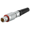 RM-FEG-1BC-P04-JS-072Z Вилка кабельная с черной ПВХ манжетой, 4 контакта, IP54