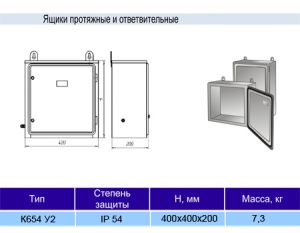 Шкаф протяжной к 654