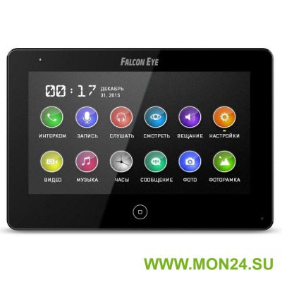 FE-70 CAPELLA DVR black Монитор домофона цветной