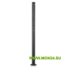 ASP-D48-03 Двухсторонняя стойка ограждения c 4 отверстиями (угол 90 град.)