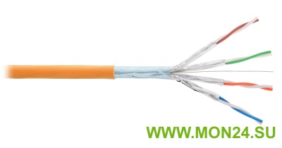 F/FTP 4pair, Cat6, Solid, In, PVC (9340C-OR), кабель «витая пара» (LAN) для структурированных систем связи Кабель «витая пара» (LAN) для структурированных систем связи