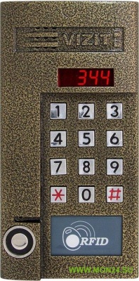БВД-344RT Вызывная панель аудиодомофона