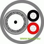 КВК-П-1,5ф 2х0,5 (черный) (Паритет) Кабель комбинированный для систем видеонаблюдения