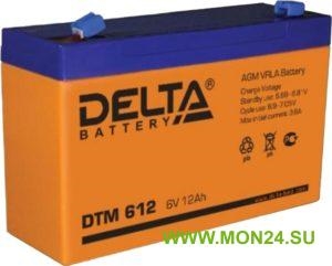 Delta DTM 612 Аккумулятор герметичный свинцово-кислотный