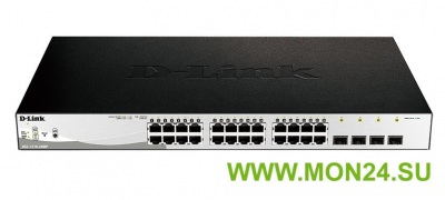 D-Link DGS-1210-28MP/E1A PoE коммутатор 28-портовый