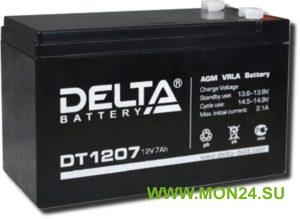 Delta DT 1207 Аккумулятор герметичный свинцово-кислотный