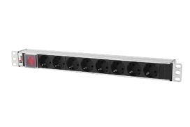 R-10-8S-V-440-Z Блок силовых розеток 19″ без шнура