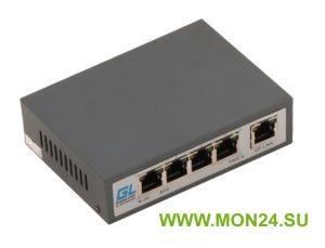 GL-SW-F002-04P Коммутатор с PoE