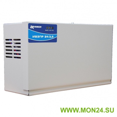Рубеж ИВЭПР 24/3,5 2×12 БР Источник бесперебойного питания