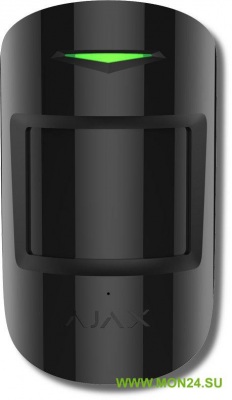 Ajax CombiProtect (black) Извещатель охранный оптико-электронный комбинированный радиоканальный