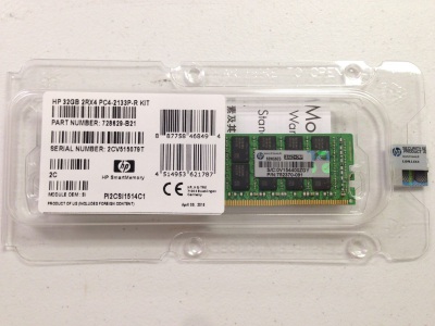 Модуль памяти HP 728629-B21 DDR4