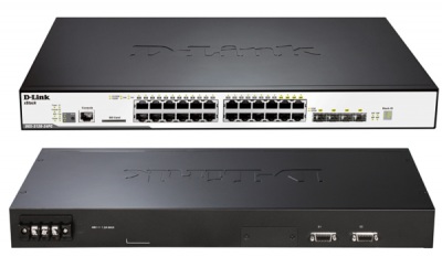 DGS-3120-24PC Коммутатор с питанием по PoE