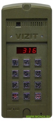 БВД-316RCP Вызывная панель видеодомофона