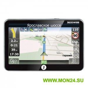 Автонавигатор JJ-Connect Autonavigator 3600 WIDE Россия
