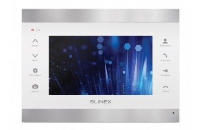 SL-07IP (серебро+белый) Цветной видеодомофон