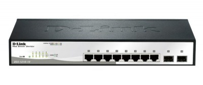 D-Link DGS-1210-10/C1A коммутатор 10-портовый