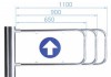PERCo-AG-650 Створка для калитки