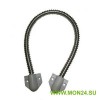 KLB-468TW (цвет крепления белый) Кабель-канал гибкий для перехода на дверь