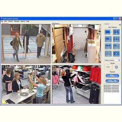 Axis Camera Station Base Pack 4 channels EN (0202-700) Программное обеспечение