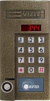 БВД-344RT Вызывная панель аудиодомофона