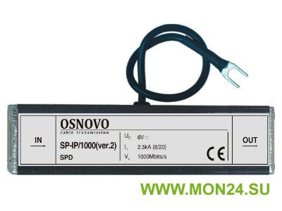 SP-IP/100(ver2) Устройство грозозащиты цепей видео