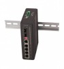 SW-80412/IC(Booster) Промышленный PoE коммутатор Gigabit Ethernet на 6 портов