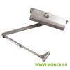 E-605 (серебро) Доводчик для дверей весом до 120 кг.
