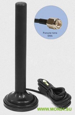 Антей 2600M SMA 3 м, 5,5dB Антенна GSM на магнитном основании