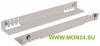 SR35-600, 600 мм серые (2 шт.) Направляющие уголки