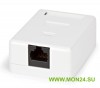 STK-RJ-45(8P8C), CAT.6, 1 выход, Dual IDC компьютерная розетка Розетка компьютерная 1 выход