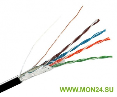 FTP 4 pair 305 м. Cat 5e Кабель «витая пара» (LAN) для структурированных систем связи