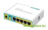RB750UPr2 Коммутатор 4-портовый Gigabit Ethernet с РоЕ