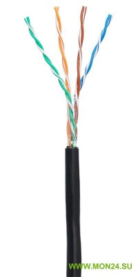 U/UTP 4pair, Cat5e, Out, PE (EC-UU004-5E-PE-BK-1) Кабель «витая пара» (LAN) для структурированных систем связи