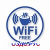 Наклейка “Wi-Fi знак”