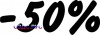 Наклейка “-50%”
