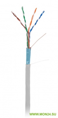 F/UTP 4pair, Cat5e, In, PVC (EC-UF004-5E-PVC-GY) Кабель «витая пара» (LAN) для структурированных систем связи