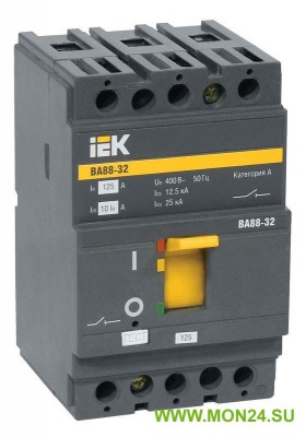 ВА88-32 3Р 32А 25кА (SVA10-3-0032) Автоматический выключатель силовой
