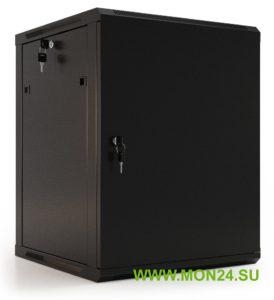 TWB-0445-SR-RAL9004 Шкаф настенный 19″, 4U