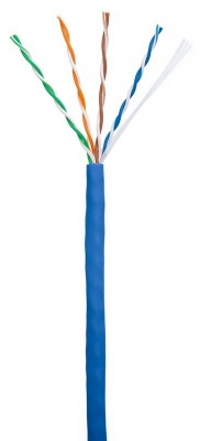 U/UTP 4pair, Cat5e, In, PVC (EC-UU004-5E-PVC-BL) Кабель «витая пара» (LAN) для структурированных систем связи