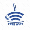 Наклейка “FREE Wi-Fi”