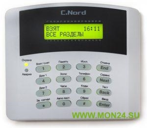 K16-LCD Проводная клавиатура для контрольных панелей серии Норд, Hunter, Captain