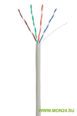 U/UTP 4pair, Cat5e, In, PVC (EC-UU004-5E-PVC-GY) Кабель «витая пара» (LAN) для структурированных систем связи