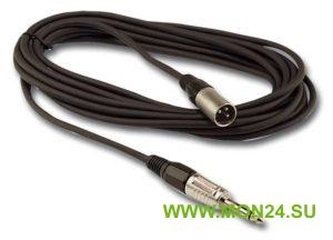 Jack(ш)-XLR (ш)/5 Корд микрофонный, Jack-XLR