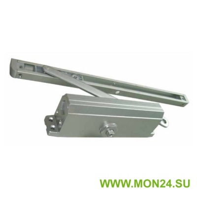 E-605D (серебро) Доводчик для дверей весом до 120 кг.